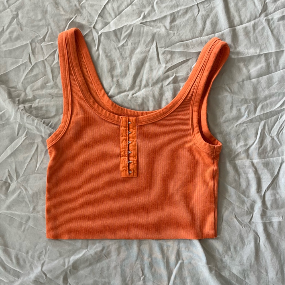 Aerie Orange Clip Tanktop